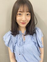 ガーランド (Garland)&nbsp;大人ミディアム/ミディアムレイヤー/ピンクベージュ/卵型