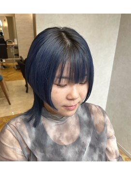 ネウィ 大分中央町店(newi) 【MIKOTO】@mikoto_newi ☆前下がりモードウルフ☆