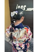 玉ねぎヘアセット