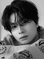 オーシャントーキョーオーバー 渋谷(OCEAN TOKYO OVER)&nbsp;韓国マッシュセンターパートダウンパーマニュアンスパーマウルフ