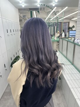 エイト 川崎店(EIGHT) [川崎] レディース　ブリーチ　シルバーヴァイオレット