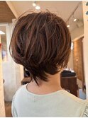ショートマッシュボブ