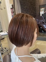スーペリオル(Superior)&nbsp;ショートボブ/ワンカラー/オレンジ