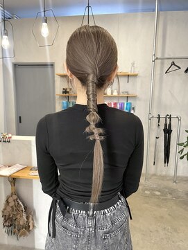 シェル 津山の手店(shel) 20代30代大人可愛い簡単アレンジタイトヘアお呼ばれスタイル