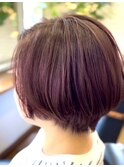 丸みショートグラデーションカラー