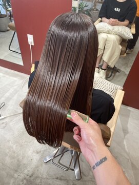 ディードットログ 大和西大寺店(D.Log) 髪質改善　つやつやストレート