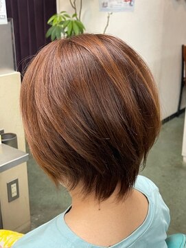 ヘアースペース ブルーム(Hair Space bloom) オーガニックアロマカラー＆ドライフィットカット