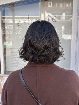 エタン 北千住(ethane) ボブパーマ