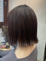 シーン(seen.) 切りっぱなし、外ハネくびれボブ【田所】30代40代50代60代