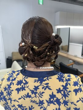 ジーニー 横浜(giinii) ヘアセット_パーティーヘア