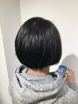 ヘアーポケット 恵比寿(hair pocket)&nbsp;まとまるグラボブ/髪質改善/透明感カラー/小顔カット/30代/40代