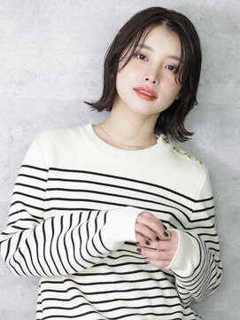 ヘアーサロンソシエ 本厚木店 センターパート/外はねボブ[本厚木/本厚木駅]