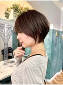●杉浦ミニウルフレイヤー顔周りカット前髪カットショート