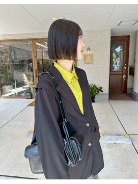 メリア(melia) 切りっぱなしボブ