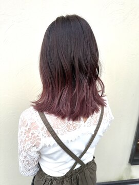 ラフ バイ へアーフリーティー(Laf by Hair freety) 大人ピンクヘア