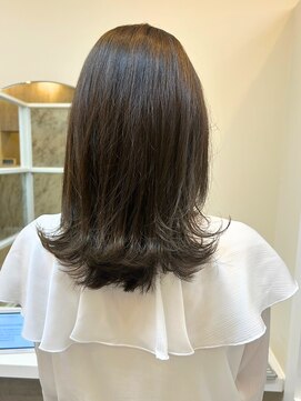 オアシスガーデン 金町店(Oasis GaRDEN) ミディアム×アッシュ