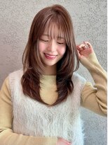 ロンド アンブル 四条烏丸(Lond ambre) 可愛いくてどこか大人っぽい。華やかストレートヘア