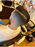 【BarBerBROS】七三フェード　サイドパート　フェードカット