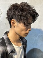 ニアウ 高崎店(Niau)&nbsp;ツイストスパイラルパーマメンズパーマメンズマッシュウルフ高崎