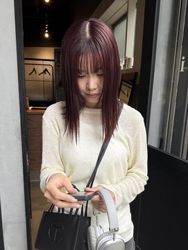 オリ(oli) じゅわっと深めのredカラー