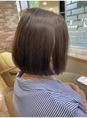前下がりのボブデザイン！