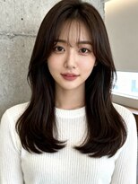 エイチ 大阪梅田(H)&nbsp;外ハネボブ40代タッセルボブグラデーションカラーヘアカラー