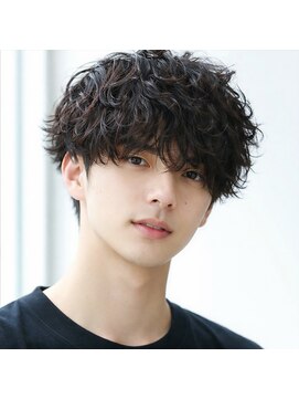 メンズエリアクレスト(Men's area crest) スパイラルパーマ　カット＋パーマ￥8000♪(熊本/メンズ)