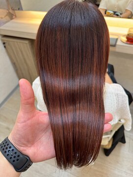【髪質改善艶カラー】立川