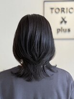 トリコ プラス 本八幡店(TORICO plus) ミディアムスタイル×ウルフスタイル
