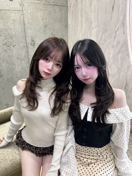 ロンドルピナス 小倉(Lond Lupinus) ミディアムレイヤーカット/似合わせカット/大人ガーリー/20代