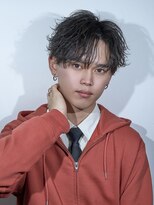 ハイプ 三宮(HYPE)&nbsp;フェザーショート/コンマバング/メンズパーマ/眉毛ワックス