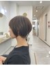 【レディースショートのお客様限定】骨格補正カット+ヘッドスパorヘアエステ