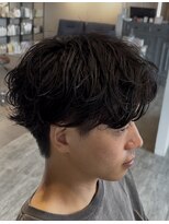 クレヨン ケース(Crayon case)&nbsp;メンズ ニュアンスパーマ ツーブロック韓国マッシュ