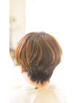 ネス(NESS) イエローベージュなハイライトなショート164