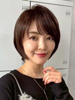 プルーヴ 秋葉原(prove)&nbsp;30代40代大人女性/前髪ありショートボブ/ショートヘア/髪質改善