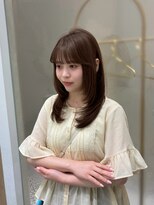 スリー(THREE)&nbsp;【ミディアムハッシュレイヤー】