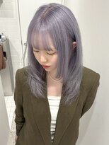 リヴ オオサカ(LIV OSAKA) レイヤーカット/グレージュ/ダブルカラー/ミルクティーベージュ