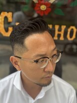 フォーコーナーズ(Four Corners)&nbsp;スキンフェードツーブロック刈り上げジェットモヒカンマンバン