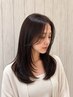 【髪質改善】カット+髪質改善カラー&3stepトリートメント【アース/西千葉】