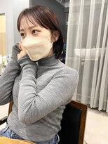アトレ アネックス(attrait ANNEX)&nbsp;透明感のあるブラウンボブ×ツヤ髪ケア