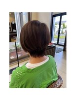 ヘアー ラルゴ(HAIR LARGO)&nbsp;丸みのある大人ショートボブ