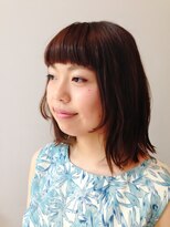 クリアーオブヘアー 一社店(clear OF HAIR) 外ハネがかわいいロブ【CLEAR of hair一社店】 