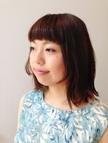 クリアーオブヘアー 一社店(clear OF HAIR) 外ハネがかわいいロブ【CLEAR of hair一社店】