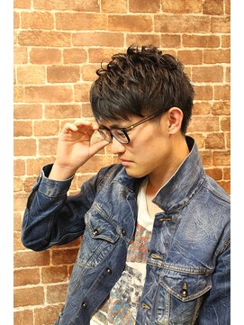 ヒロギンザ 五反田店(HIRO GINZA) ナチュラルショート【五反田】＜理容室/メンズ/ショート/個室＞