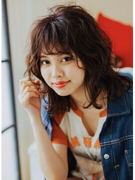 ウイングスガーデン 鶴川(WINGS garden) ドリーミーカールミディ♪ 鶴川 美容室♪