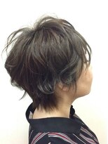 ヤソ(yaso)&nbsp;グレージュ メッシュ ショート