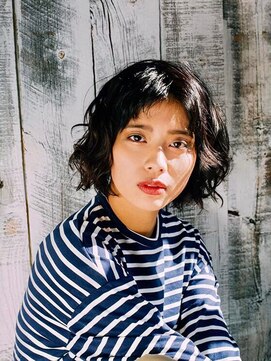 イコール バイ プロデュース 町田駅前店(equal by Produce) 無造作癖毛ボブ［町田／町田駅］［学割U24］