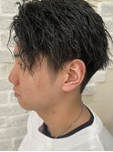 【ハイバック2ブロ】ツイストパーマ【lalmamitサトウタクロウ】