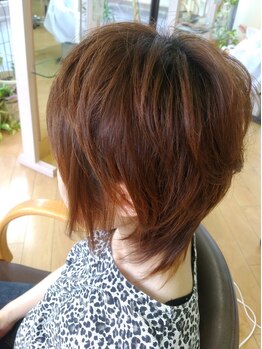 エモーシオン(HAIR CREATE EMOTION)の写真/今年は♪誰にでも似合う!!小顔の定番"ボブ・ショートカット"◆細部までこだわった繊細カットが得意◎