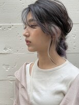 パーク(PARK)&nbsp;【PARK】インナーシアカラー×ラフアレンジ